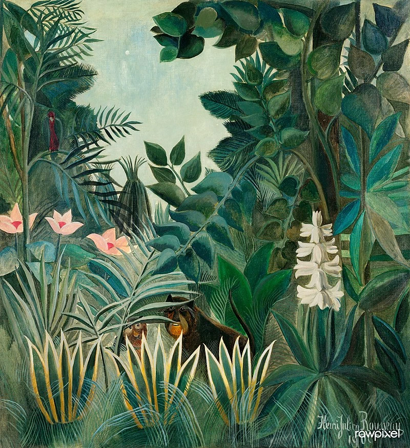 La giungla equatoriale - National Gallery of Art, Washington